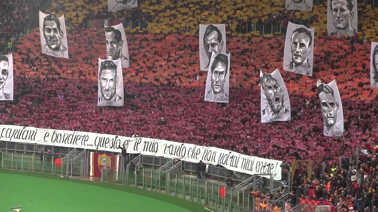 Derby, la coreografia della Sud e il selfie del Capitano, image size:1280x720