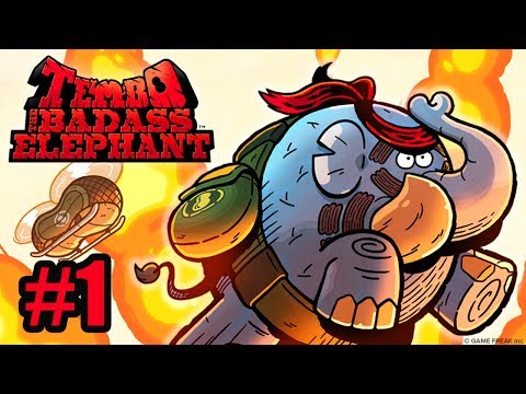 Прохождение Tembo The Badass Elephant Серия 1 u0022Слон в городеu0022