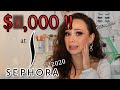 HOW MUCH MONEY I SPENT AT SEPHORA THIS YEAR (and everything that I bought)