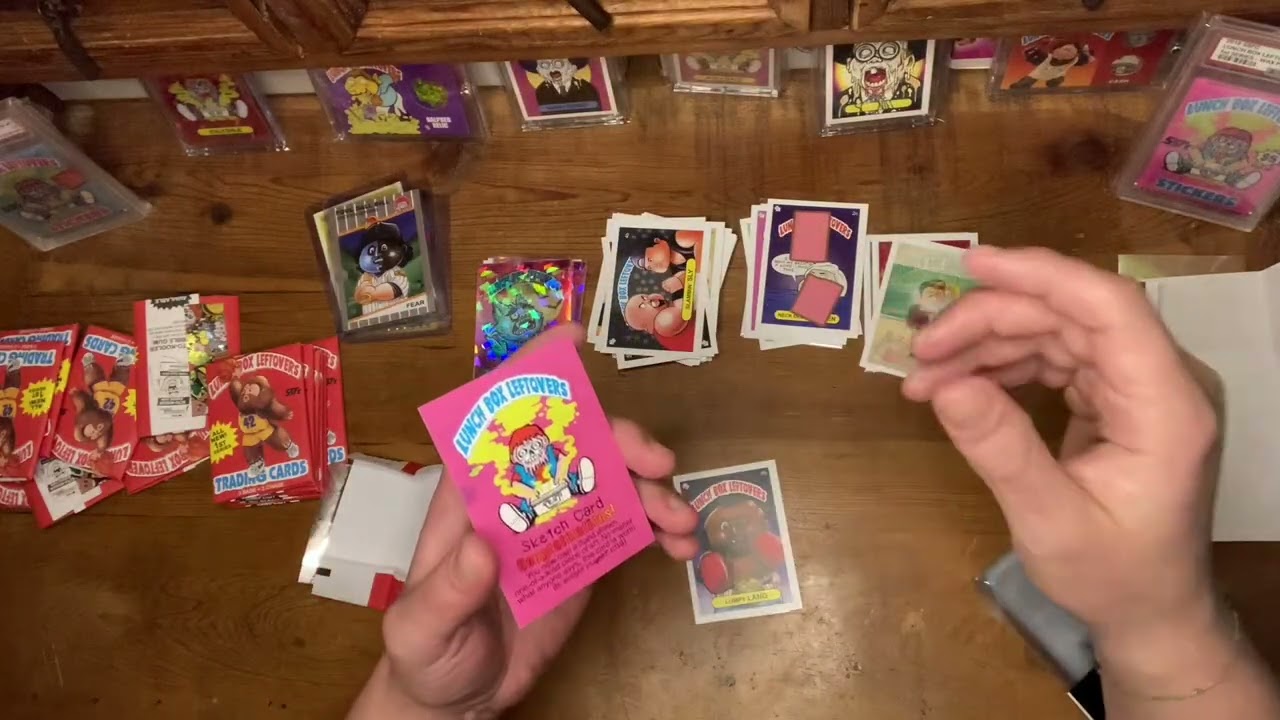Lunch Box Leftovers Non-Sports Sports Cards Pack Opening