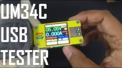 RUIDENG UM34 | UM34C USB TESTER Comprehensive Review & UNBOXING.