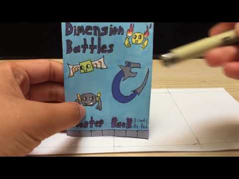 How to Make a Homemade tcg Booster Pack