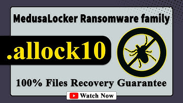 || SOLVED ✅🔘|| Pomoch (.allock10) ransomware virus – removal and decryption