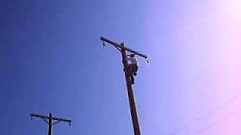 OG&E Lineman rodeo 2009- Apprentice Speed Climb 3rd Place