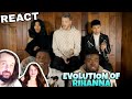 REAGINDO: PENTATONIX - EVOLUTION OF RIHANNA (REACTING)