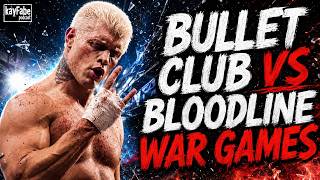Bullet Club vs Bloodline War Games | #arcadetokens #kayfabepodcast