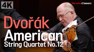 4K] Janáček String Quartet :: A. Dvořák - String Quartet No.12