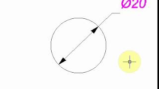 Draft it - Diameter dimension