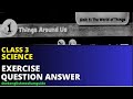 Things Around Us Question Answer Class 3 science CBSE | Class 3 science Things Around Us