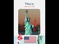 Landmarks of the World For Kids Flashcards - Famous Landmark Quiz #shorts