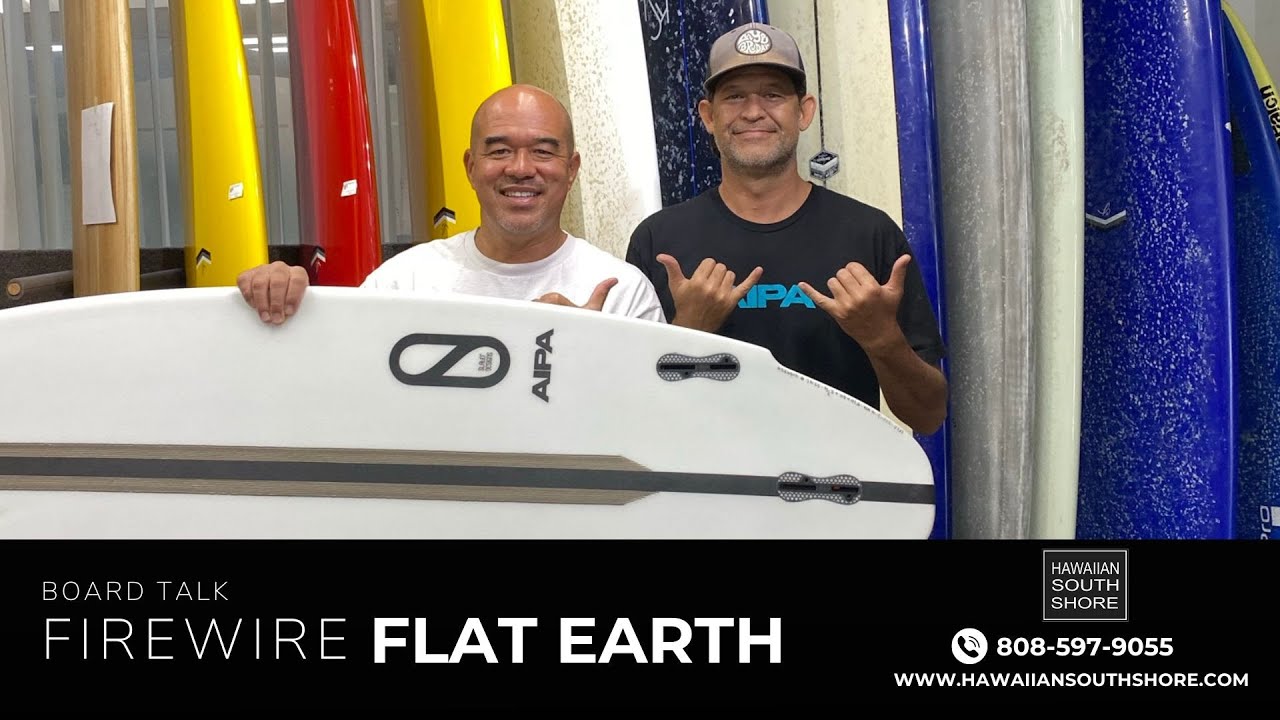 Board Talk: Firewire Flat Earth Surfboard with Mark Pesce of