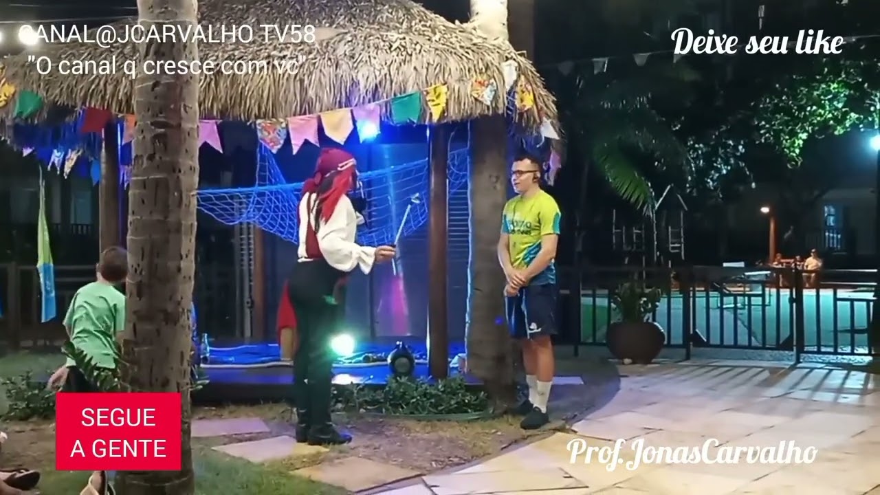 TEATRO AO AR LIVRE - "PIRATA BILLY KAOLHO" PARTE I.