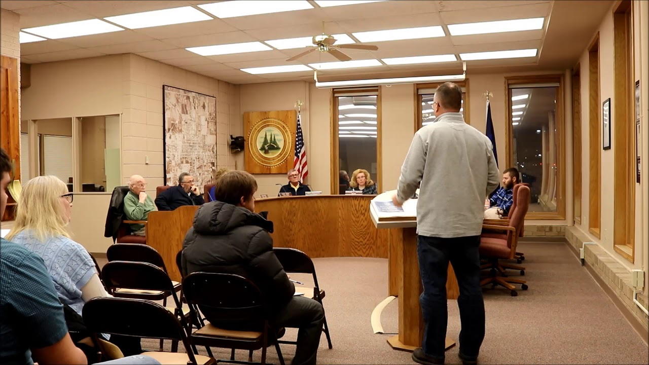 Bad Axe City Council Meeting 012219 YouTube