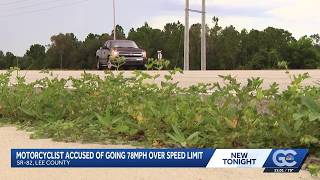 Motorcyclist accused of driving 128 mph in Lehigh Acres