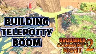 Building the telepotty area #grounded #grounded2024 #groundedupdate