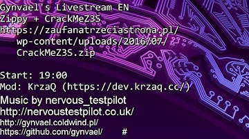Hacking Livestream #2: Zippy & CrackMeZ3S part 1
