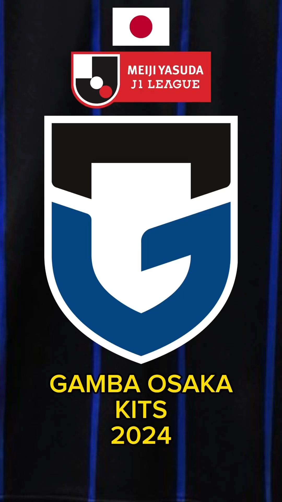 🇯🇵 Gamba Osaka Kits in 2024 #j1league #japanfootball