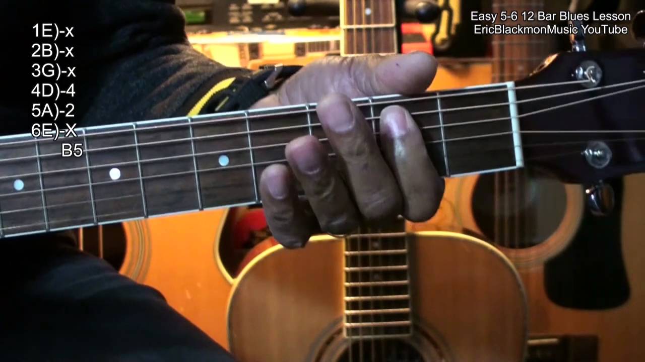 How To Play Easy Blues Guitar In 5 Minutes Tutorial Lesson EBMTL HD