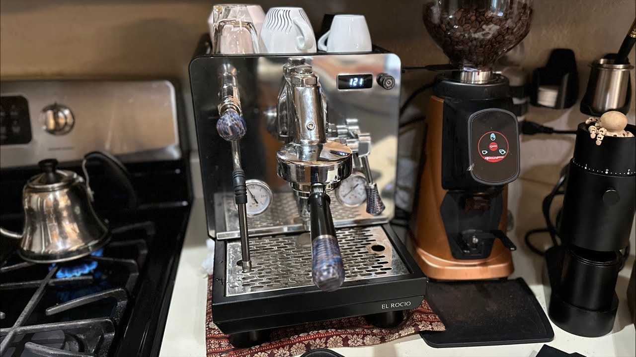 A Year Later! | $1300 El Rocio "Manus S" Espresso Machine | 엘로치오 홈카페 커피머신