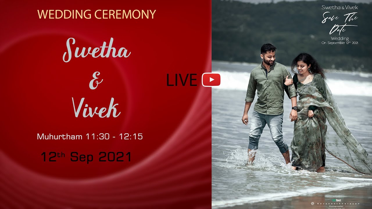 Wedding Live - Swetha & Vivek