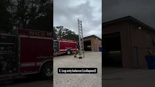 Firefighter Ladder Confidence Drills, Master the 24-Foot Extension Ladder.