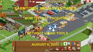 HOW TO POST FACILITIES FROM YOUR FARN WUTHOUT TOOLS 2023-08-08