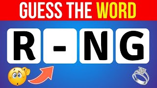 Can You Guess the Word Without Vowels 🧠 Fun Word Challenge!