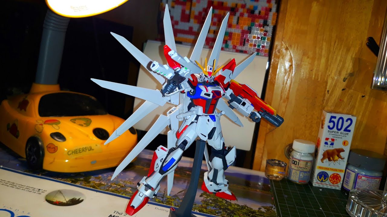 Review HG 1/144 Gundam Build Strike Galaxy Cosmos (VIETNAM) - YouTube
