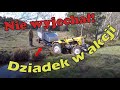 CRASH z Cyklopem | montaż kładki | Dziadek w akcji | Cyklop t 214 | Ursus c330 | +18 🔞