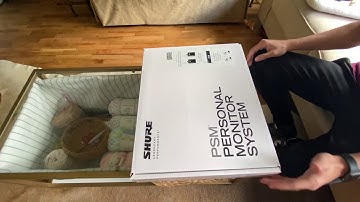 Shure PSM300 Unboxing