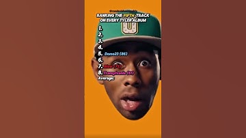 Ranking the Fifth Track Off Every Tyler, The Creator Album #shorts #music #ranking #fyp #viral #rap