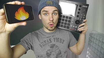 MPC ONE - I made a HARD Beat out of a RINGTONE, then Rapped over it!