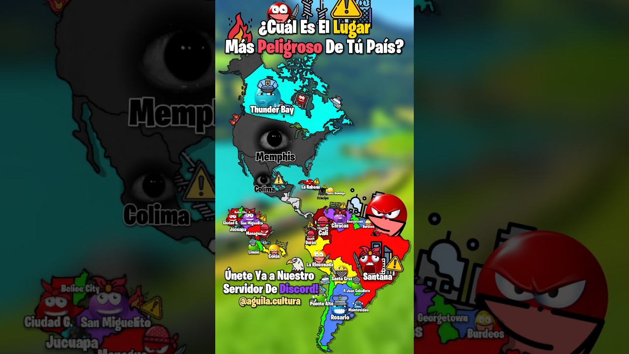 ¿Cuál Es El Lugar Más Peligroso De Tú País? ⚠️💀 