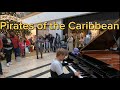 Pirates of the caribbean piano in a shopping mall  piano cover by david leon