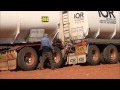 How to unbog a Road train