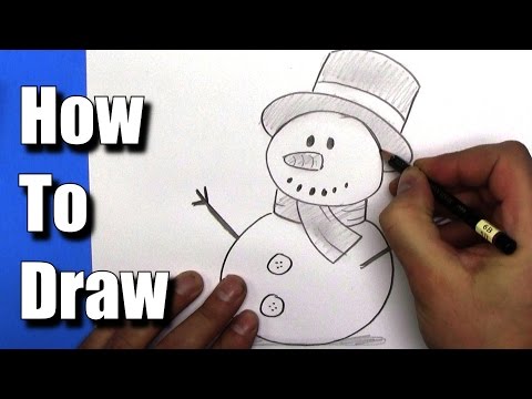 How to Draw a Snowman