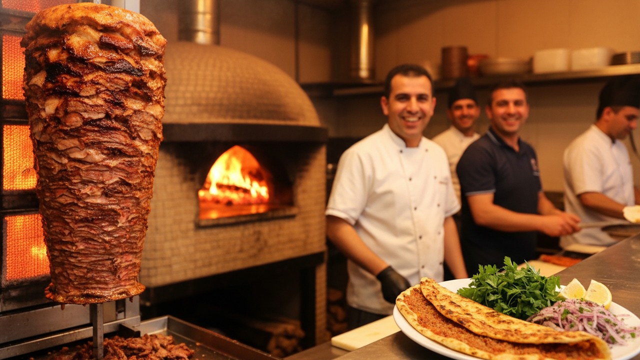 This Turkish Street Food Spot Makes INSANE Doner Kebab & Crispy Lahmacun