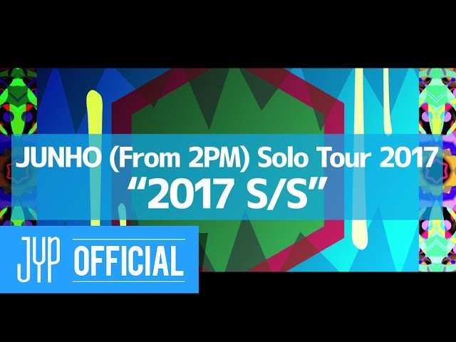 JUNHO (From 2PM) Solo Tour 2017