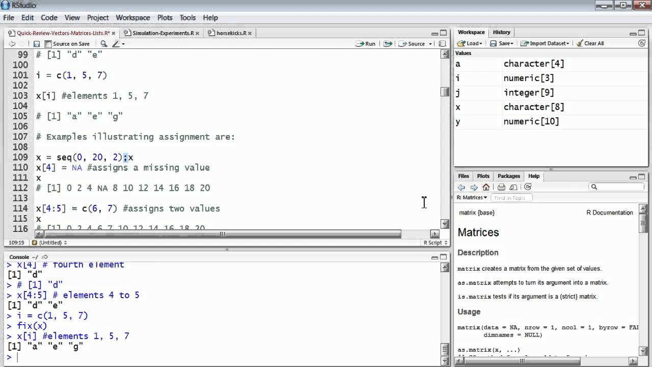 R Programming For Simulation And Monte Carlo Methods Day 1 Of 10 Part 1 YouTube