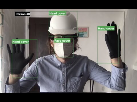 POTESTIAM-9 PPE recognition demo using computer vision