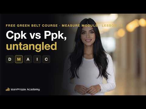 Cpk vs Ppk: The Difference That Trips Everyone Up (Short-Term vs Long-Term Capability)