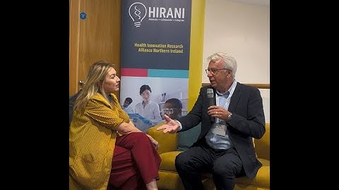 Centre for Digital Technology Lead - Prof Jim McLaughlin speaking at "On the Sofa" session at NICON