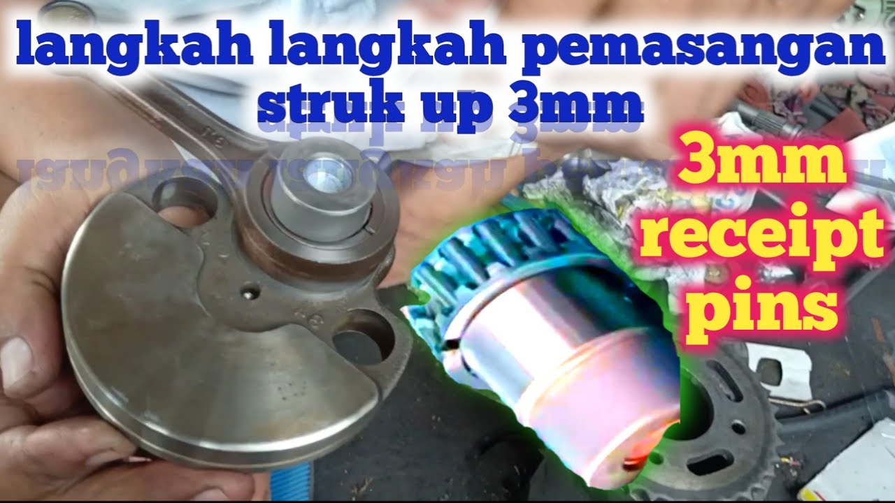 #PART2# UP GRADE LANGKAH STRUK UP KAWASAKI KLX 150CC