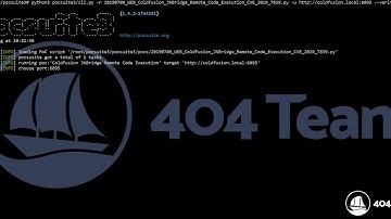 ColdFusion JNBridge Remote Code Execution (CVE-2019-7839) with Pocsuite3