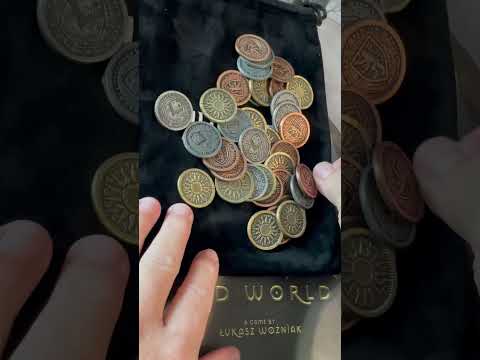Pièces De Monnaie Métal The Witcher Old World – Qualité Premium – Pour 1 à 5 Joueurs – NEUF