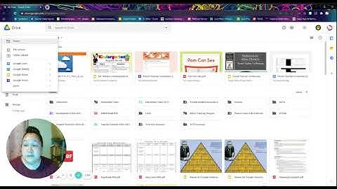 Creating a Portfolio Folder in Google Drive