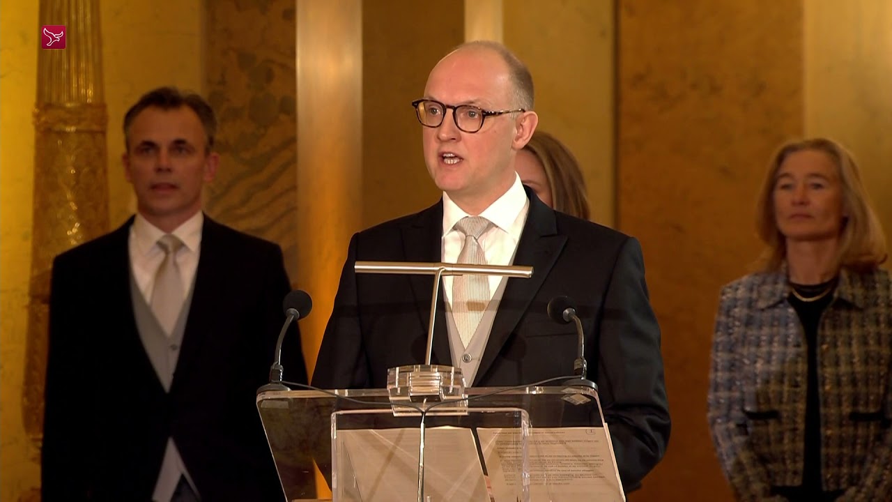 Franc Weerwind beëdigd als minister voor Rechtsbescherming