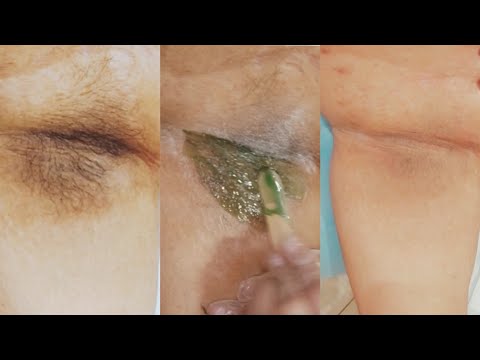 Underarms Waxing Full Tutorial | Step by Step | for Beginners #shorts #waxing #underarms