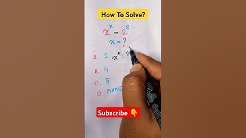 How To Find The Value Of X? #algebra #maths #shorts #olympiad #ytshorts