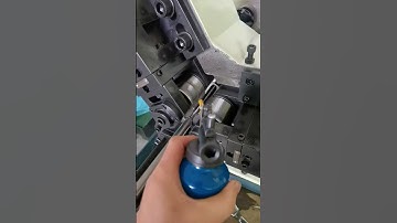 FEDA three rollers thread rolling machine FD-60A for making thread on pipe  #machine #threadrolling